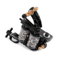 NUEVAS ametralladoras de tatuaje de hierro fundido hechas a mano 8 bobinas de envoltura de alambre Shader Liner MCY004-7 para kit de tatuaje